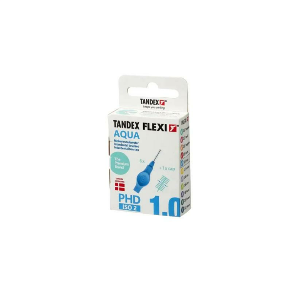 Tandex Flexi Diş Arayüz Fırçası Aqua 1,0 mm 6'lı