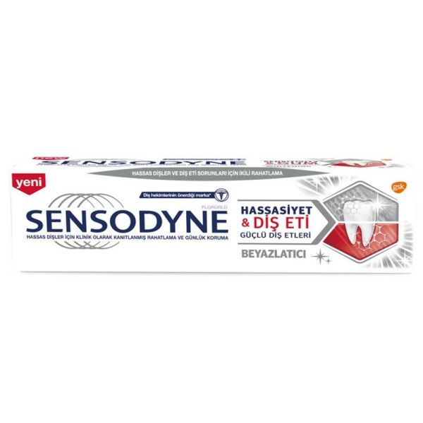 Sensodyne Hassasiyet Diş Eti 75 Ml Beyazlatıcı