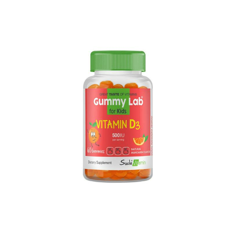 Suda Vitamin Gummy Lab Vitamin D3 60 Gummy