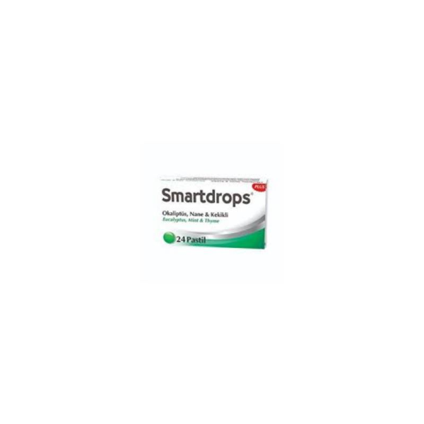 Smartdrops Okaliptuslu Naneli ve Kekikli Pastil 24 Adet