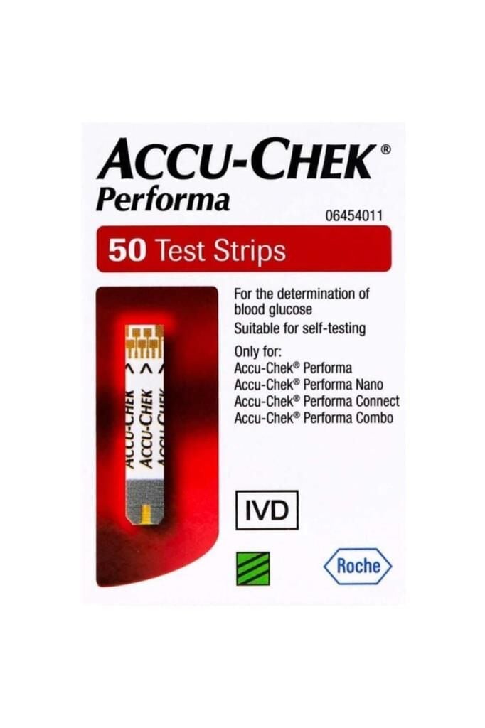 Accu-Chek Performa Şeker Ölçüm Stripi 50'li