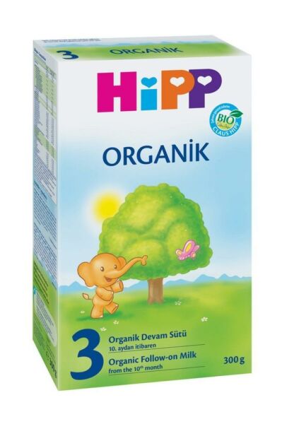 Hipp Organik Devam Sütü 3 Numara 300 gr