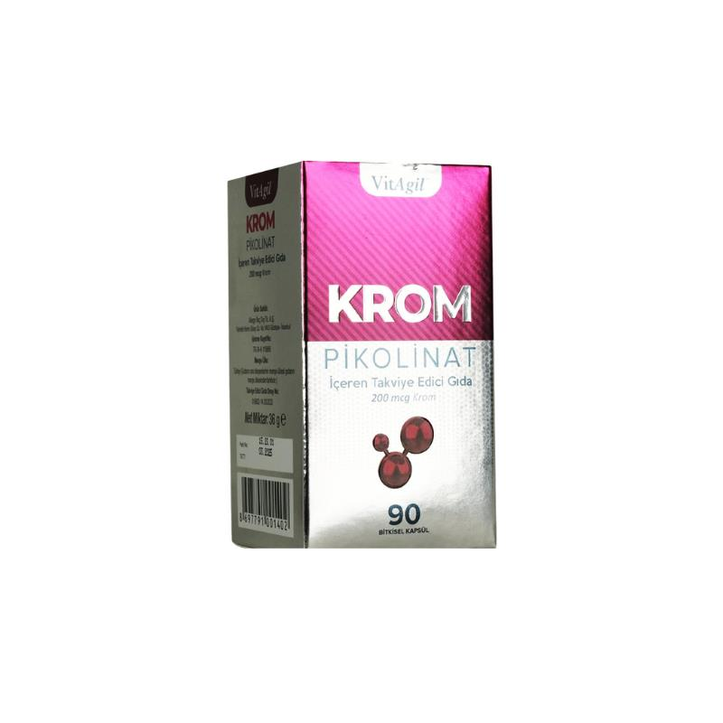 Allergo Vitagil Krom Pikolinat 90 Kapsül