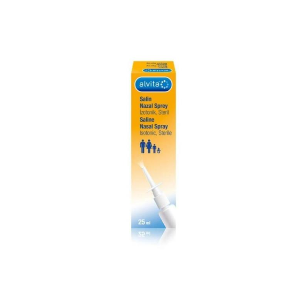 Alvita Salin Nazal Sprey 25 ml