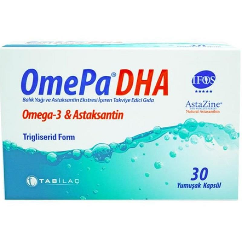 Omepa DHA 30 Yumuşak Kapsül