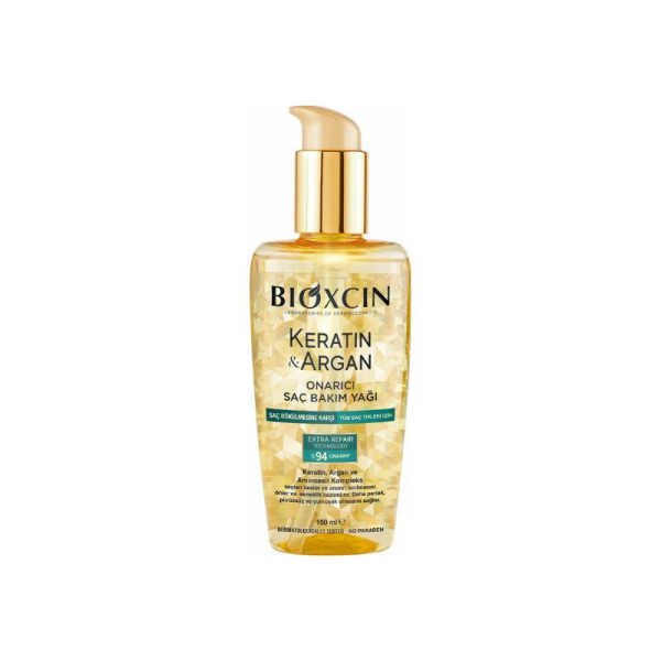 Bioxcin Keratin ve Argan Onarıcı Saç Bakım Yağı 150 ml