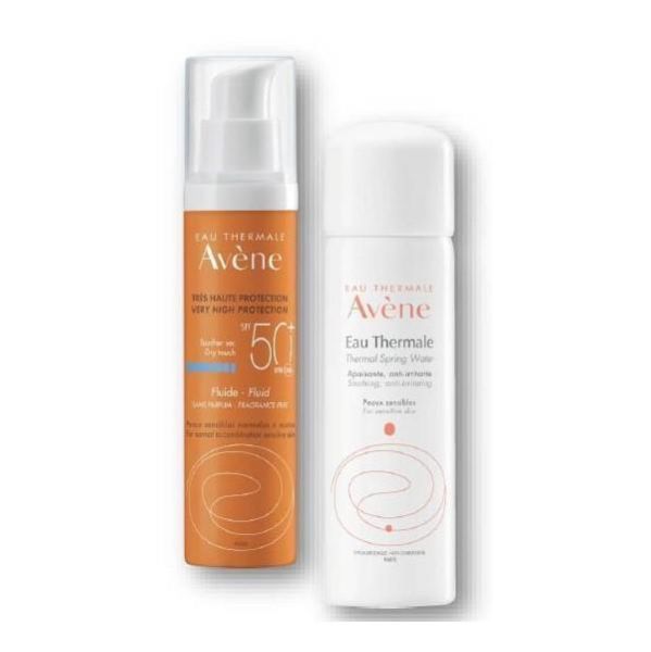 Fluide Spf 50 Güneş Kremi 50 Ml+ Termal Su 50 Ml