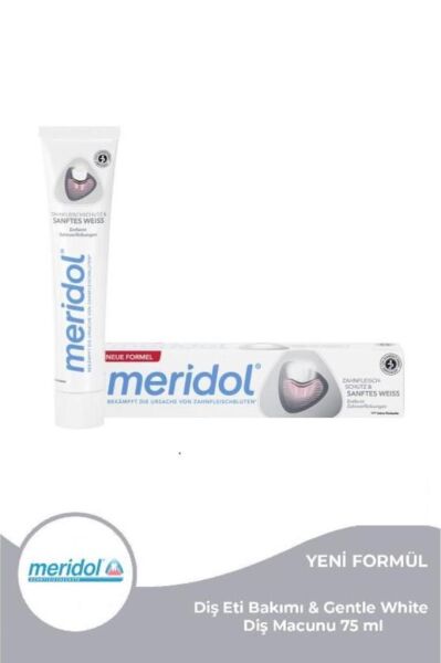 Meridol Gentle White 75 ml Diş Macunu 8718951574328