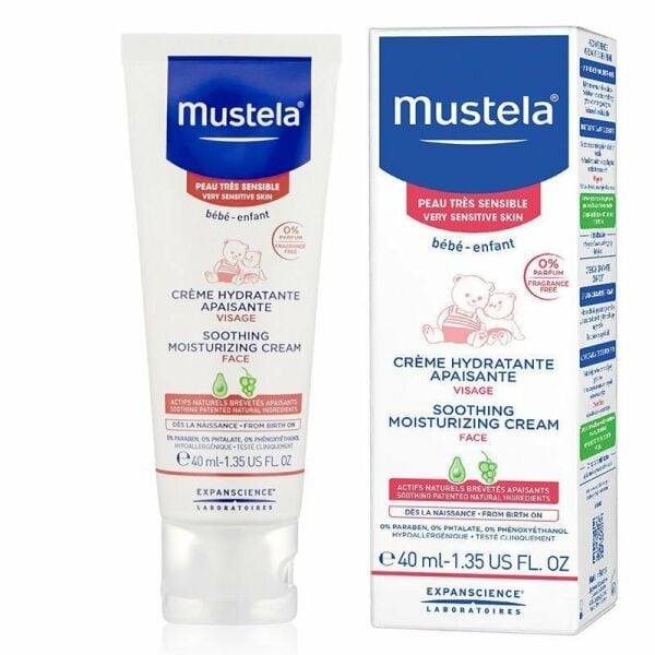 Mustela Soothing Moisturizing Cream 40ml