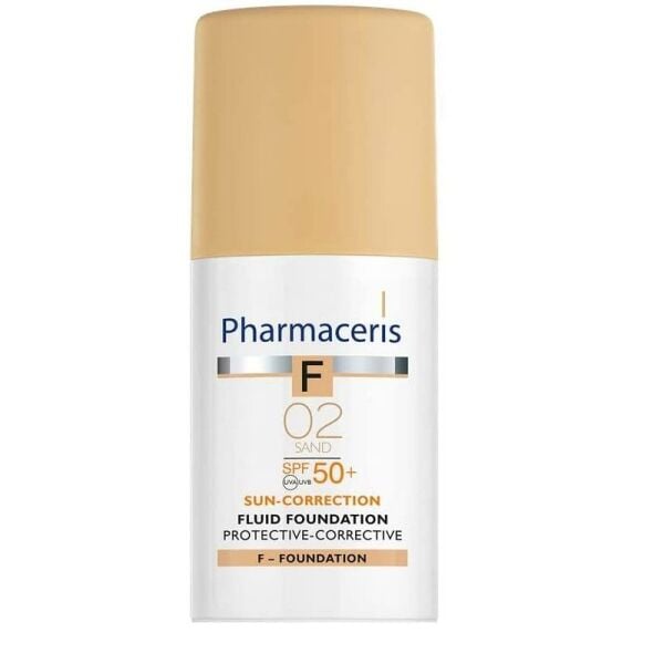Pharmaceris Spf 50+ Sand 02 Protective Corrective Foundation Fluide 30 ml