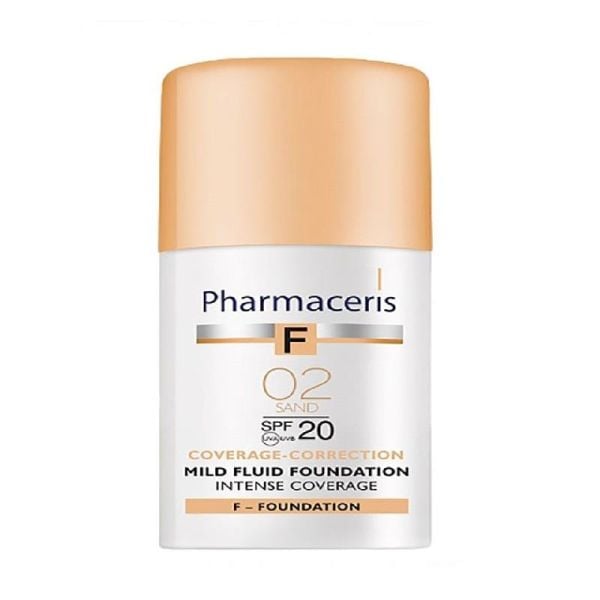 Pharmaceris Yumuşak Sıvı Fondöten Spf 20 Yoğun Kapatıcı 02 Sand 30 ml