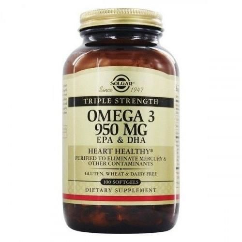 Solgar Omega-3 950 Mg 100 Softjel