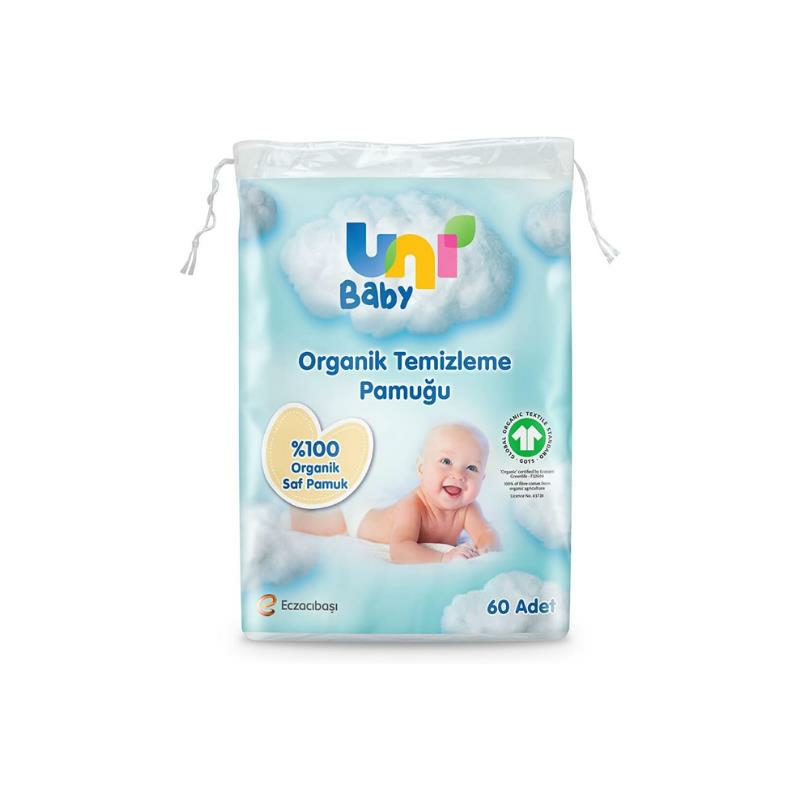 Uni Baby Bebek Temizleme Pamuğu 60 Adet