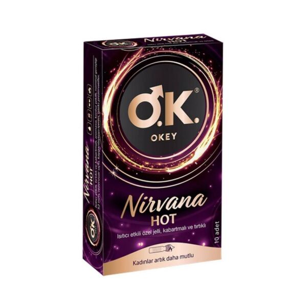 Okey Nirvana Hot Prezervatif 10 Adet