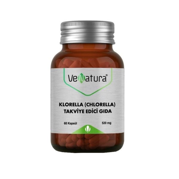 VeNatura Klorella Chlorella Takviye Edici Gıda 520 mg 60 Kapsül