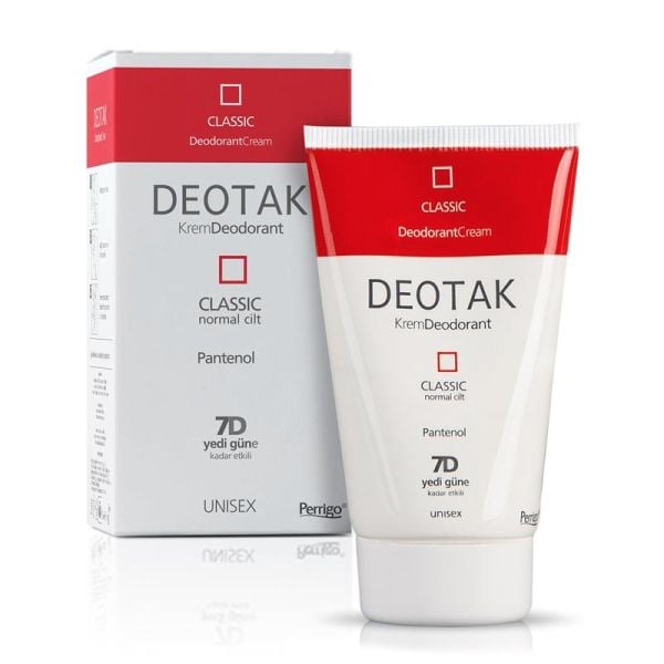 Deotak Normal Ciltler İçin Klasik Krem Deodorant 35 ml