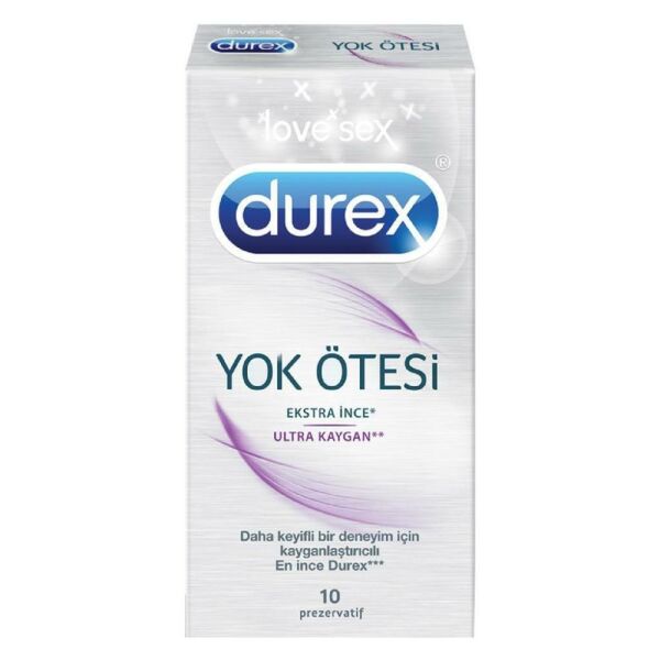 Durex Yok Ötesi Ekstra İnce Ultra Kaygan 10 Prezervatif