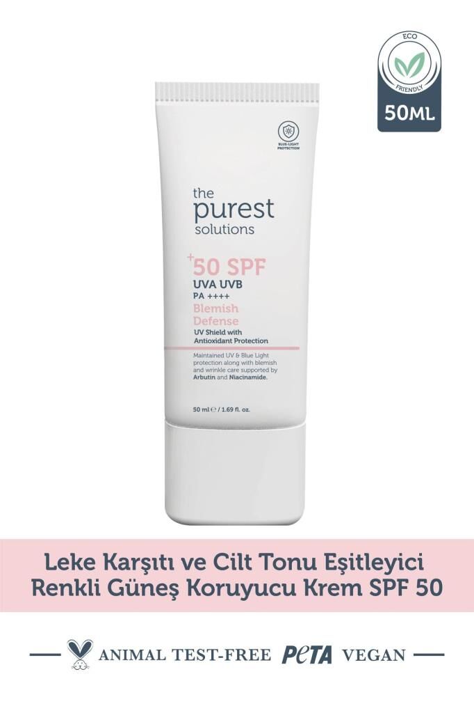 The Purest Solutions SPF50+ Blemish Defense Cream 50 ml