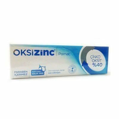 Oksizinc % 40 Çinko Oksit Pomat 40 gr