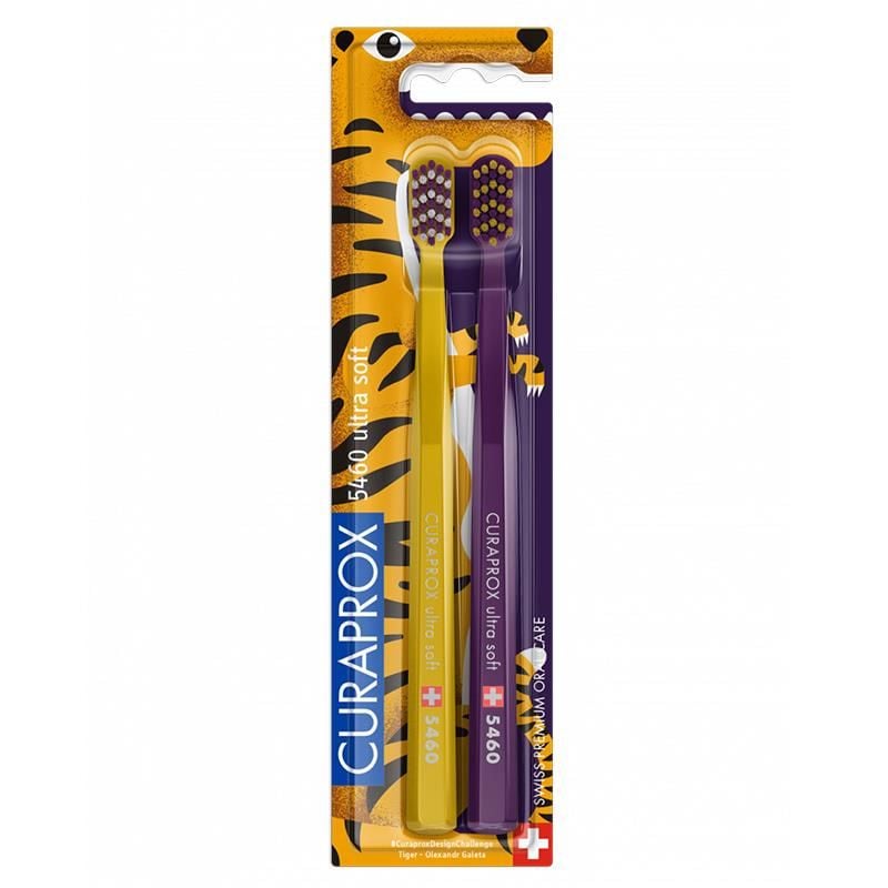 Curaprox 5460 Tiger Ultra Soft 2 li Diş Fırçası