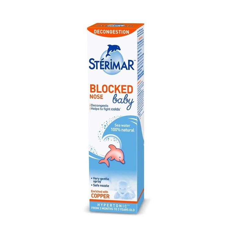 Sterimar Baby Tıkalı Burun Hipertonik Deniz Suyu 100 ml