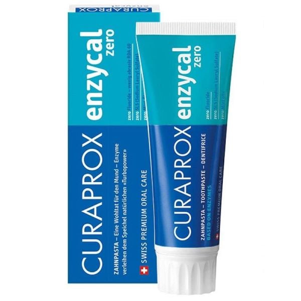 Curaprox Enzycal Zero Florürsüz Diş Macunu