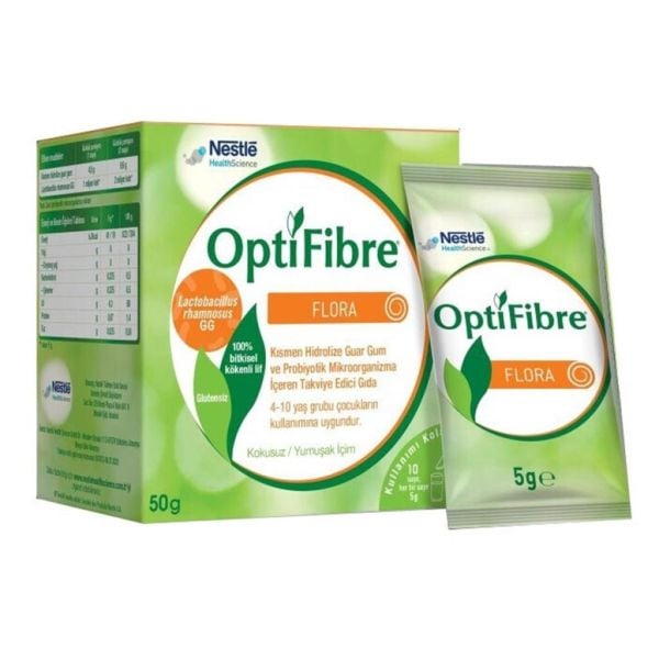 Nestle Optifibre Flora Probiyotik & Prebiyotik 5gr x 10 Saşe