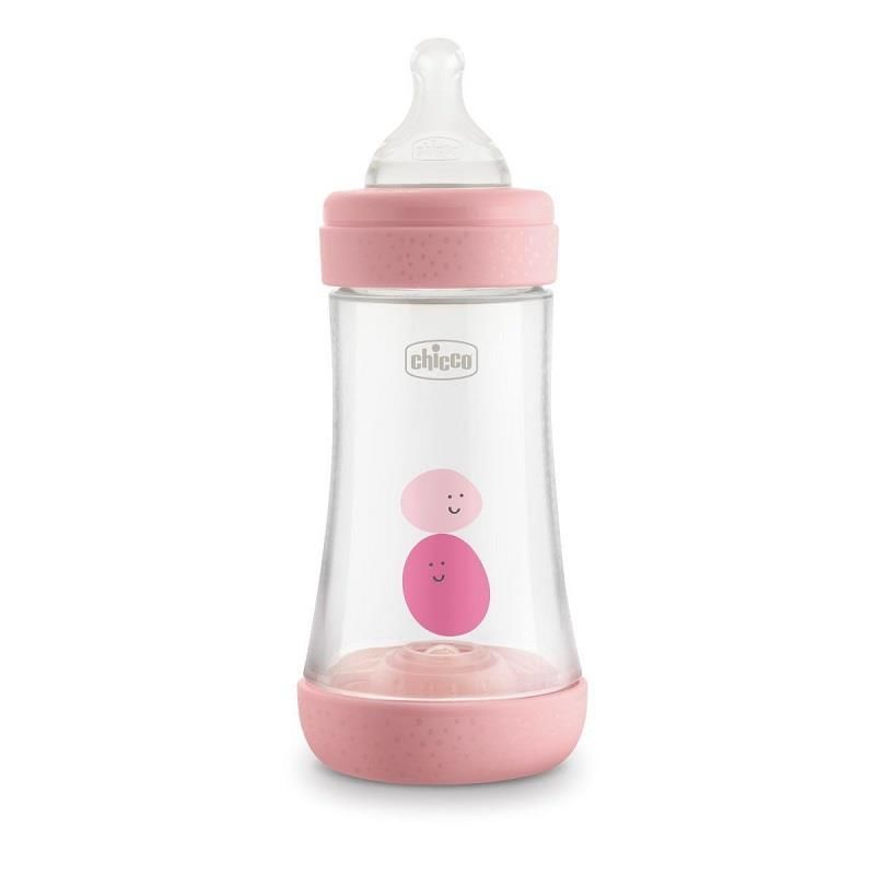 Chicco Perfect 5 Biberon Pembe 240 ml