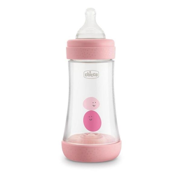 Chicco Perfect 5 Biberon Pembe 240 ml