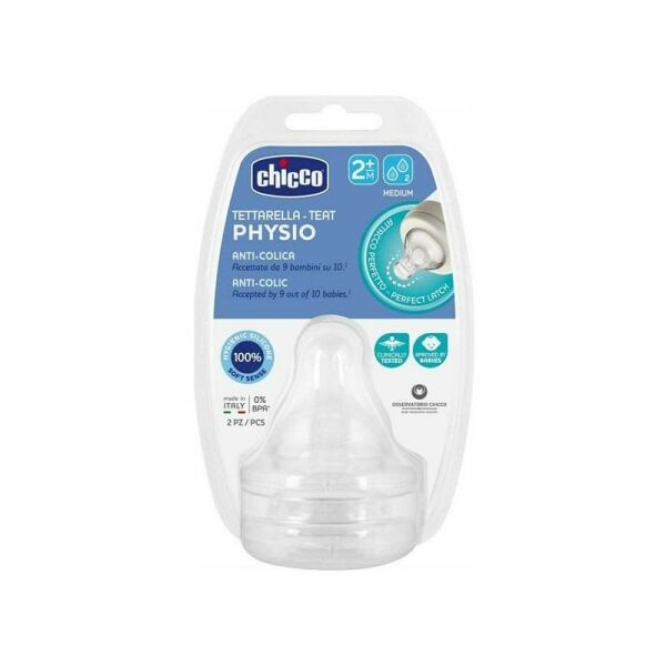 Chicco Physio Emzik 2m+ - Silikon