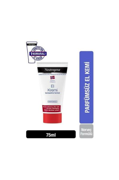 Neutrogena El Kremi Parfümsüz 75Ml