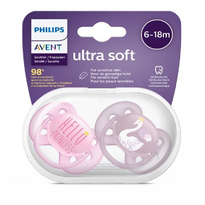 Philips Avent SCF223-02 Ultra Soft Emzik 2'li 6-18 Ay