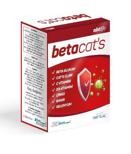 NBT Life Betacats 30 Kapsül
