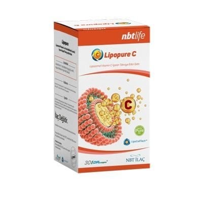 NBT Life Lipopure C Vitamini 30 Kapsül