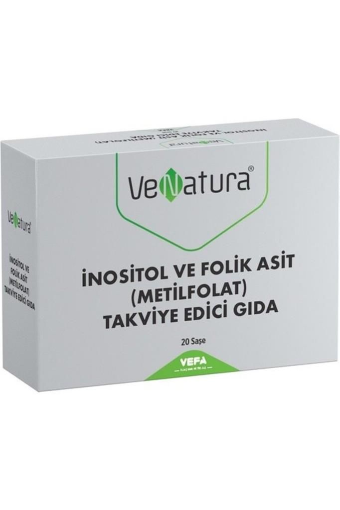 Venatura İnositol ve Folik Asit (Metilfolat) 20 Saşe