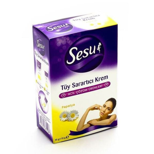 Sesu Tüy Sarartıcı Krem 35 ml