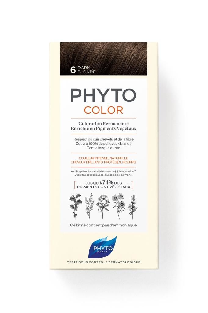 Phyto Phytocolor Bitkisel Saç Boyası 6 Koyu Kumral