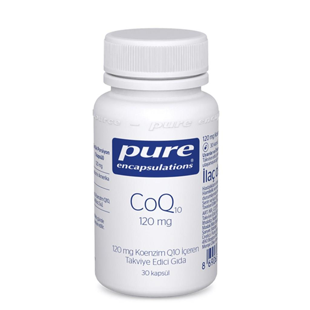 Pure Encapsulations Co Q10 120 mg 30 Kapsül
