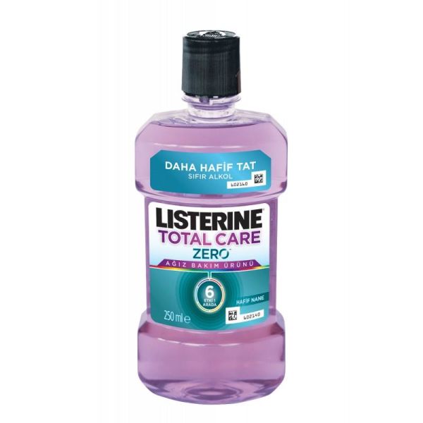 Listerine Total Care 6 Etki 1 Arada Hafif Nane Aromalı Alkolsüz Ağız Çalkalama
