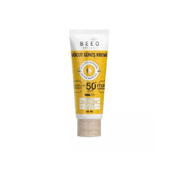 Bee'o Apicare Propolis Vücut Güneş Kremi SPF50 80 ML
