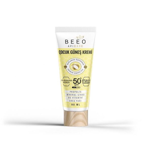Bee'o Apicare Propolisli SPF50 Çocuk Güneş Kremi 80 ml