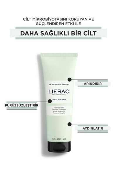 Lierac The Scrub Mask Temizleyici Peeling Maske 75 ml