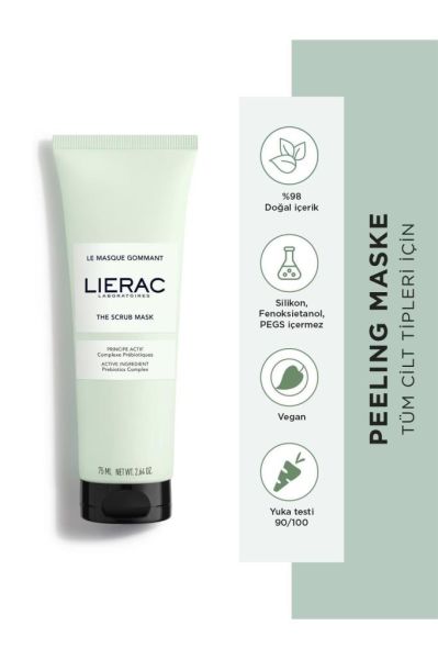 Lierac The Scrub Mask Temizleyici Peeling Maske 75 ml