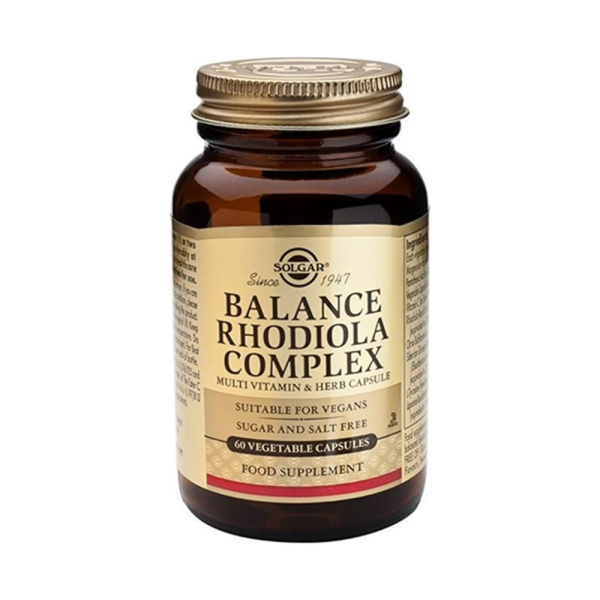 Solgar Balance Rhodiola Complex 60 Kapsül