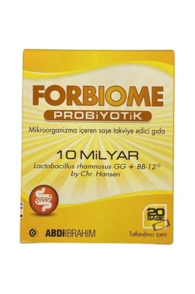 Forbiome Probiyotik 10 Milyar 20 Saşe