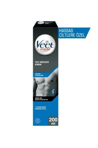 Veet Men Hassas Erkeklere Özel Tüy Dökücü Krem 200 Ml
