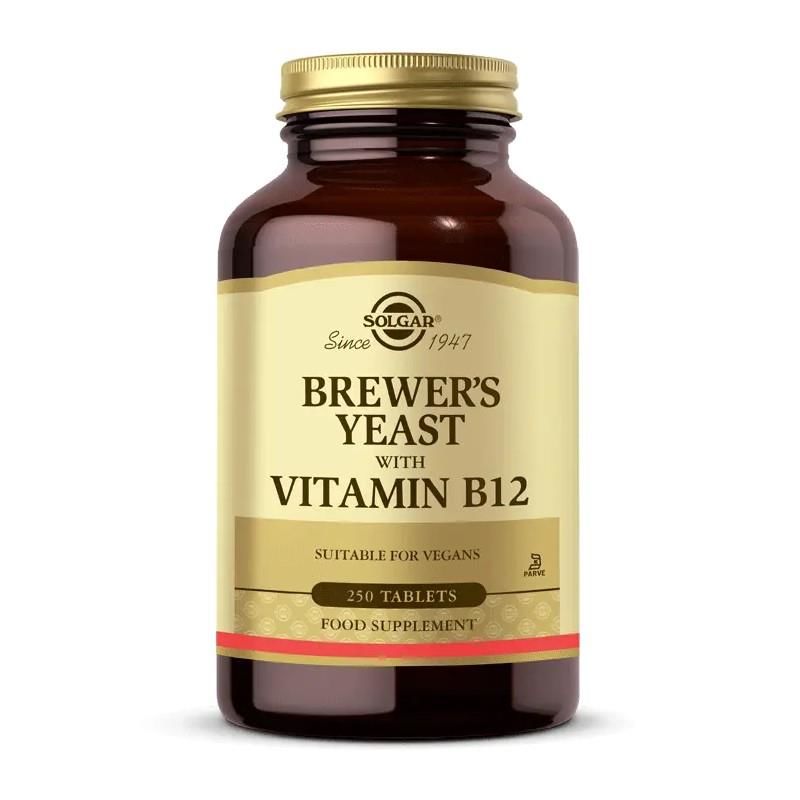 Solgar Brewer´S Yeast With Vitamin B12 250 Tablet