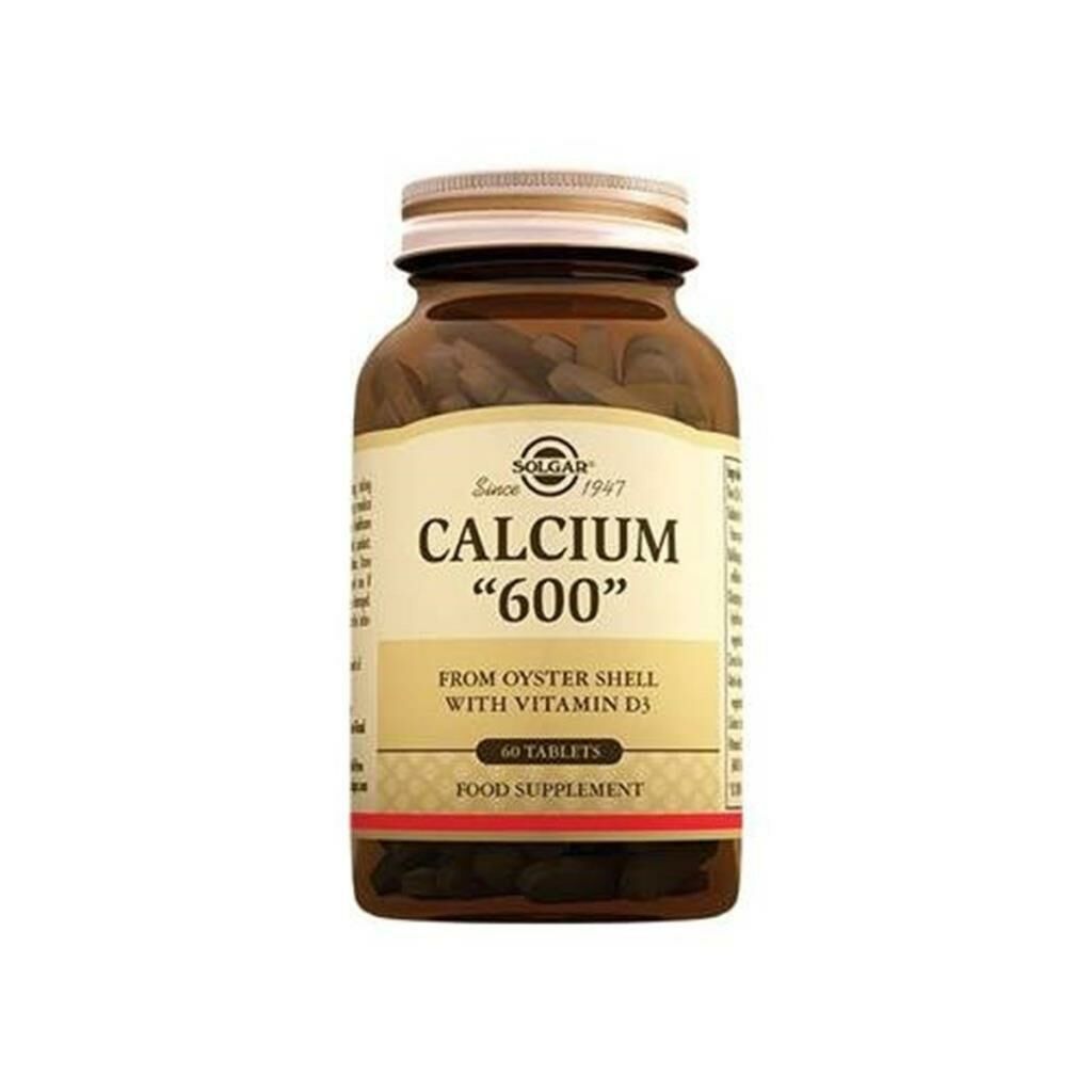 Solgar Calcium 600 (Oyster Shell) 60 Tablet