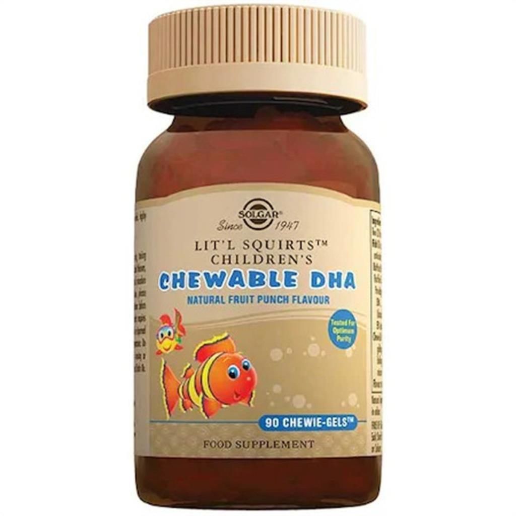 Solgar Lit'l Squirts Chewable DHA 90 Kapsül