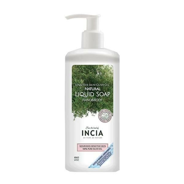 Incia Hassas Ciltler İçin Doğal Sıvı Sabun 1000 ml